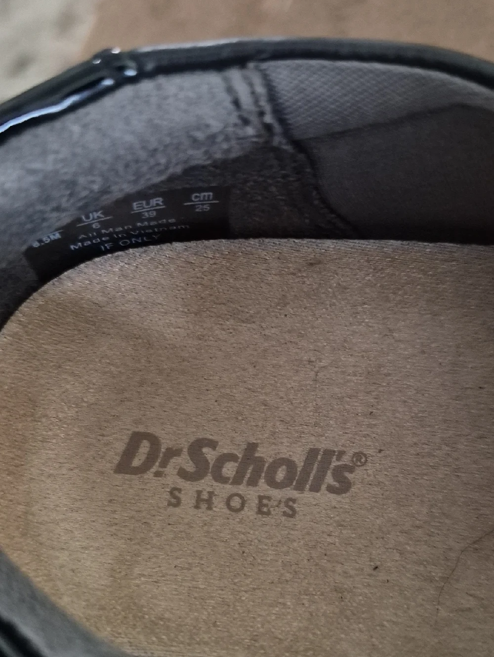 Dr Scholl's Black Wedge Shoes 8.5